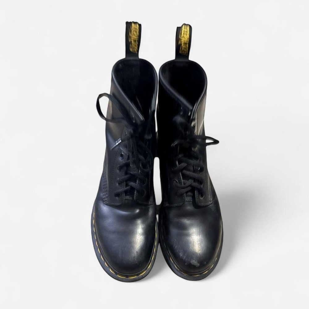 Dr. Martens Black Leather Boots